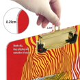 thumbnail image 6 of FORMRS Acrylic Clipboard with Low Profile Clip Standard A4 Letter Size, 12.5" x 9", Abstract Boat, 6 of 8