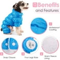 thumbnail image 4 of UOSIA Dog Coat, Waterproof Dog Jacket, Fullbody Dogs Winter Coat, Puppy Puffer Jacket, 4 of 7