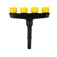 thumbnail image 1 of Cateissary Aspersor de jardín, rociador rotativo de agua para plantar, jardinera de varios cabezales, boquilla de riego por pulverización de Jardín y Patio 4 cabezas, 1 of 6