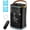 Gray-NoBattery, variant on 4-IN-1 Small Air Conditioner, 2Ice Packs, 16.5ft Remote, 1200ML Tank, 7H Smart Timer, 3Speed & 2Cool Mist Up to 100Sq.ft Personal Air Cooler, 7Color Light Portable AC Unit for Bedrooms
