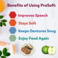 thumbnail image 4 of ProSoft Denture Reline Kit (3 Boxes) Exceptional Hold for Loose Dentures, 4 of 13