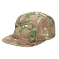 thumbnail image 3 of Gorra Snapback, gorra transpirable, clásica, ligera, para camionero Marrón, 3 of 9