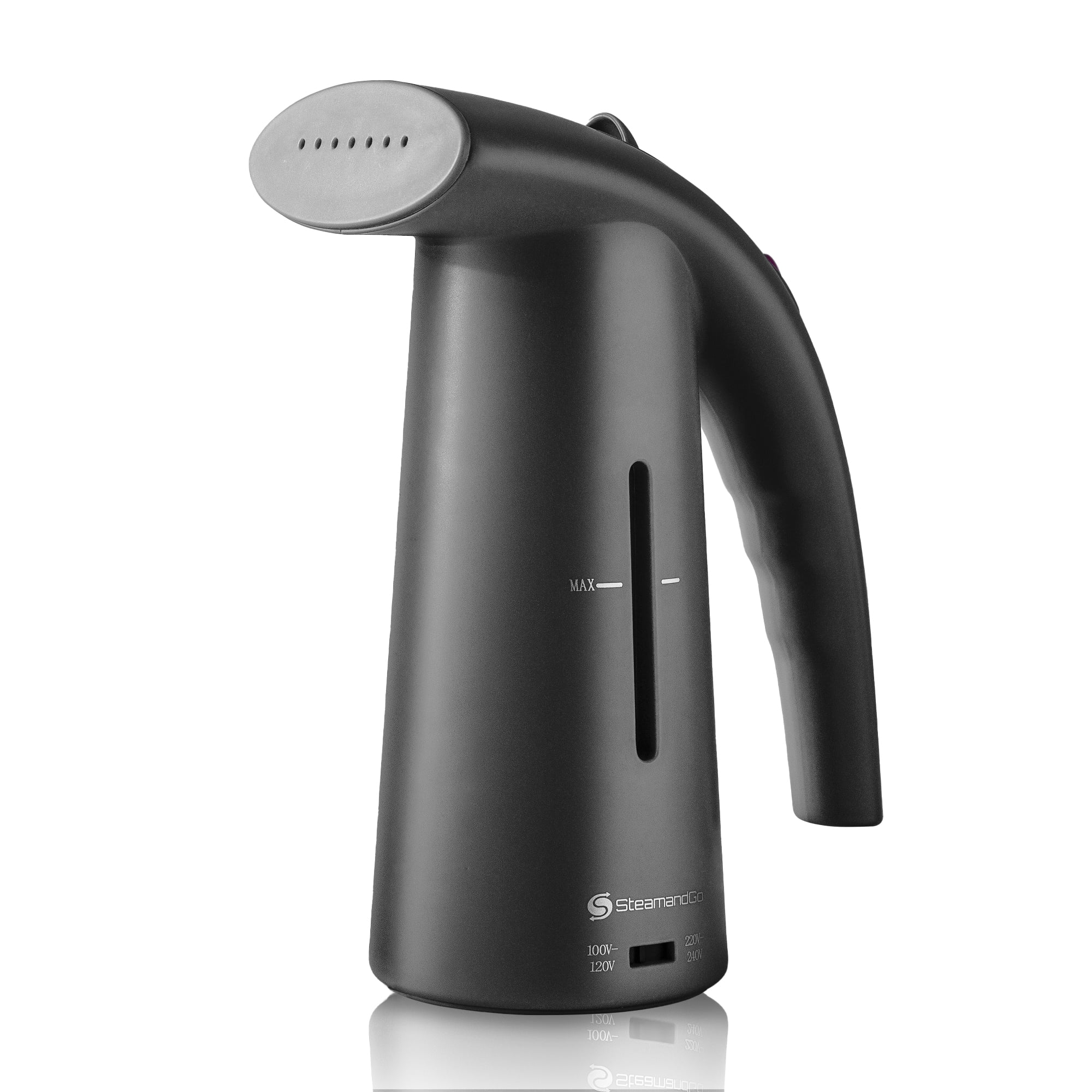 Steam and Go Portable, Compact, QuickHeating Travel Clothes Steamer, Black