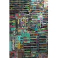 thumbnail image 2 of Burghardt, James 23x32 White Modern Wood Framed Museum Art Print Titled - Stack II, 2 of 4