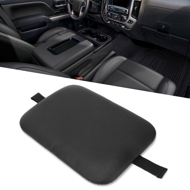 Reemplazo de accesorio de cubierta de salto de tapa de reposabrazos de consola central ANGGREK para Silverado 2007-2014 Otros
