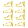 thumbnail image 4 of Pince à Papier en Métal, 100 Pcs Pince à Papier Pied Mini Pinces à Papier Haute Capacité, 4 of 14