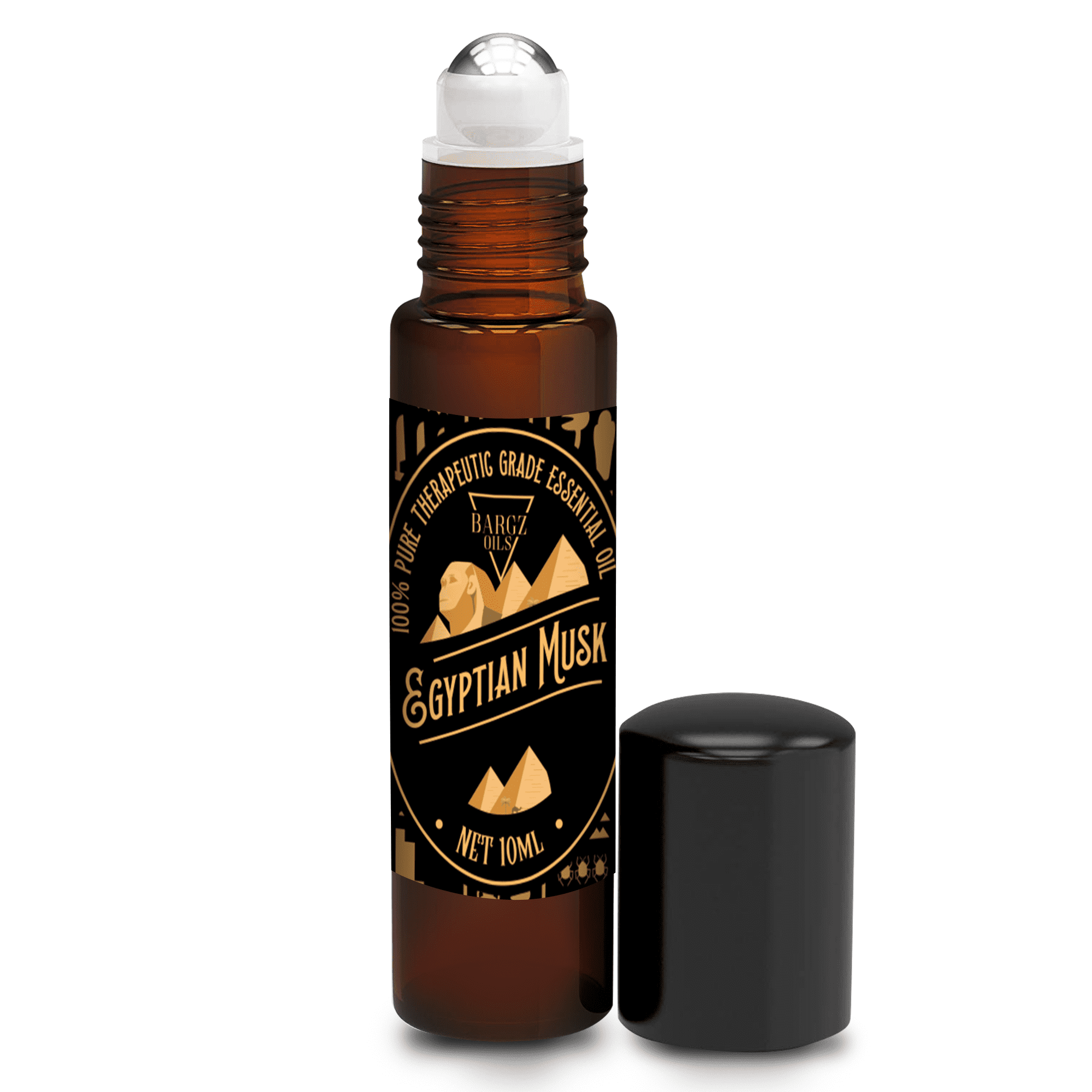 Egyptian Musk Essential Oil, 100% Pure with Rich Long-Lasting Aroma -  Roll-on Bottle - 10 ML 