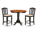 thumbnail image 2 of 3 PC counter height pub set - high top Table and 2 counter height stool., 2 of 2