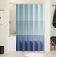 thumbnail image 5 of Cortina de Ducha Azul Claro Degradado con Delfines Azules, Cortina de Ducha de Plástico Impermeable con 7 Anillas para Colgar, Ideal para Baño, Inodoro y Cocina., 5 of 6
