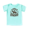 thumbnail image 3 of Trendy Little Cowboy Shirt for Boys Western Rodeo Southern Tee for Kids Chill Shirt 3T, 3 of 5