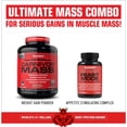 thumbnail image 5 of MuscleMeds Carnivor Mass Gainer – 50 g Beef Protein Isolate & 125 g Reactive Carbs – Sugar‑Free, Fat‑Free, Lactose‑Free – Chocolate Peanut Butter, 6 lb, 5 of 8
