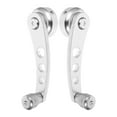 thumbnail image 4 of GOOHOCHY Universal Window Handles Silver Window Replacement Parts Easy Installation Car Parts 2Pcs, 4 of 8