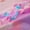 Pink Blue, variant on Castle Fairy Pink Salamander Black Out Curtains,Axolotl Curtains Pack of 2 (42x63 Each)