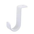 thumbnail image 5 of 2 Pcs Closet Rod Center Support,2.5 Inch Heavy Duty Closet Rod Bracket,Metal Wall Mount Rod Clothes Storage Hanger,Wall Mounted Closet Shelf Brackets for Shelf Closet Rod,Excluding Screws(White), 5 of 6