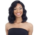 thumbnail image 7 of Equal Synthetic 5 Inch Lace Part Wig - VAL (1 Jet Black), 7 of 7