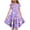 Multicolor G, variant on SGFCWSX Girls Flutter Sleeve Dress Easter Bunny Egg Print Tiered Ruffle Hem Crew Neck Summer Dresses for Kids Multicolor Size 8-9Years