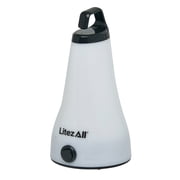 LitezAll 2-in-1 150-Lumen Lantern Flashlight, Portable LED Light for Camping & Emergencies, 2 Pack