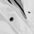 thumbnail image 4 of KIHOUT Spring Winter Warm Coat Women Solid Rain Jacket Outdoor Plus Size Hooded Raincoat Windproof,Size S-5XL, 4 of 7