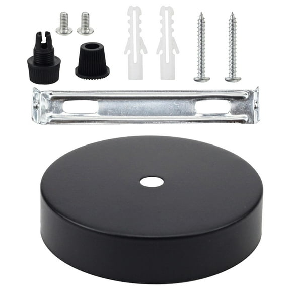 NICEXMAS 1 Set Canopy Kit Hanging Light Cover Plate Ceiling Canopy for Light Fixture DIY