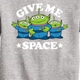 thumbnail image 3 of Toy Story - Aliens Give Me Space - Toddler And Youth Crewneck Fleece Sweatshirt, 3 of 5