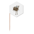 thumbnail image 1 of Animal Paper Break Shocks Sheep Toothpick Flags Cupcake Picks Party Celebration, 1 of 3