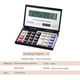 thumbnail image 5 of Calculadora básica con pantalla grande de 12 dígitos, Mini calculadora plegable de mano, batería Solar AAA, doble potencia Ormromra, 5 of 7