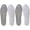 2pairs, variant on Insoles for Women Men, 4D Cloud Tech Super Soft Memory Foam Cushioning Shoe Inserts with Arch Support & Shock Absorption for All-Day Comfort