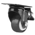 thumbnail image 4 of Rueda giratoria Jadeshay 4 ruedas 1,5 pulgadas con freno Negro, 4 of 8
