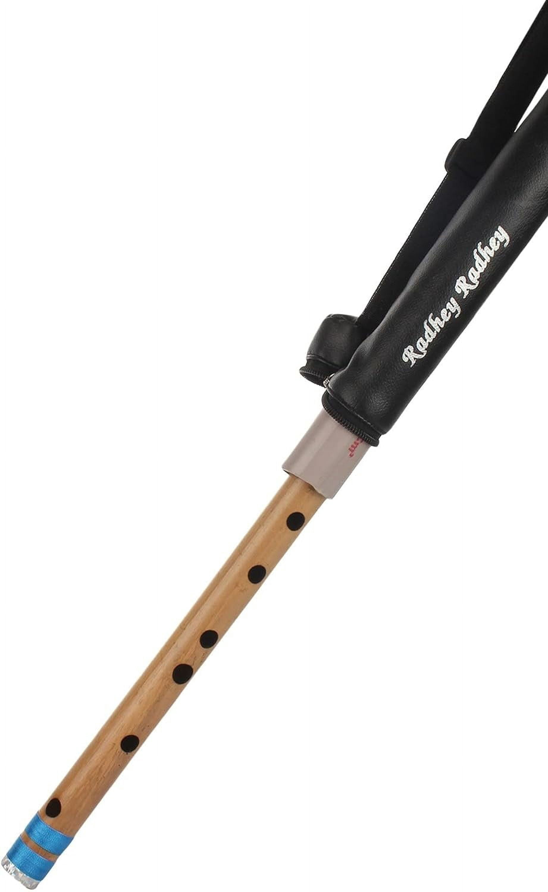 Musical Combo Flutes E Natural (15 Inch) & EE (23 Inch) Bamboo Flute Bansuri with Flute Carry Bag Free By Indian Collectible