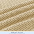 thumbnail image 4 of CHOK 2024 Housse de Sofa Extensible à Texture Quadrillée Housse de Canapé avec Housse de Coussin Séparée (Sofa Gris), 4 of 5
