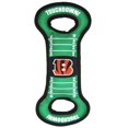 thumbnail image 1 of NFL Jouet pour Chien Terrain de Football avec Couineur. - CINCINNATI BENGALS - pour Tirer, Lancer et Rapporter. - Jouet PET Résistant et Durable, 1 of 4
