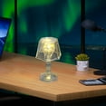 thumbnail image 5 of Gnmfd Crystal Table Lamp Small Transparent Soft Eye-Care Night Light for Bedroom Living Room Office Desk Ambient Decorative Lighting Gift, 5 of 6