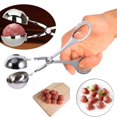 thumbnail image 4 of keepw en Acier Inoxydable Meatball Maker Restaurant Viande Faisant Moule Clip Forme Manuelle Outils Poisson Riceball Formant Pince de Batterie de Cuisine Prop, 4 of 8
