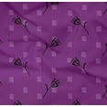 thumbnail image 4 of oneOone Organic Cotton Poplin Twill Fabric Line & Floral Block Printed Craft Fabric BTY 42 Inch Wide, 4 of 4