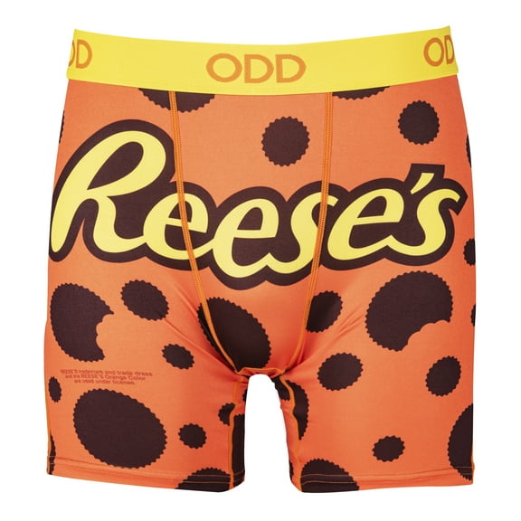ODD SOX, Reese's Peanut Butter Cups, Men's Fun Boxer Brief Underwear, 2Xlarge