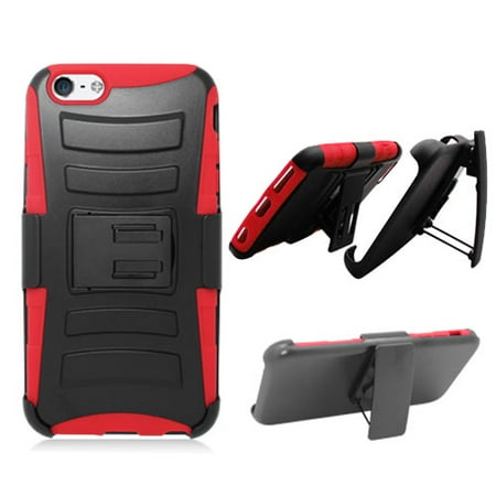 Iphone 6 Plus Rugged Belt Clips Phone Case for Straight Talk Prepaid Apple iPhone 6s Plus / iPhone 6s Plus Case / Iphone 6 Plus Case (5.5