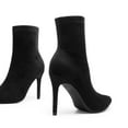 thumbnail image 3 of Dream Pairs Women’s Mid-Calf Sock Boots – Sleek Stiletto & Mid Heel, Stretch Knit Comfortable Fit, Elegant & Versatile Fashion Booties, 3 of 4