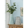 thumbnail image 2 of LuxenHome Set of 2 Farmhouse Blue and Gray Metal Vases, 2 of 6