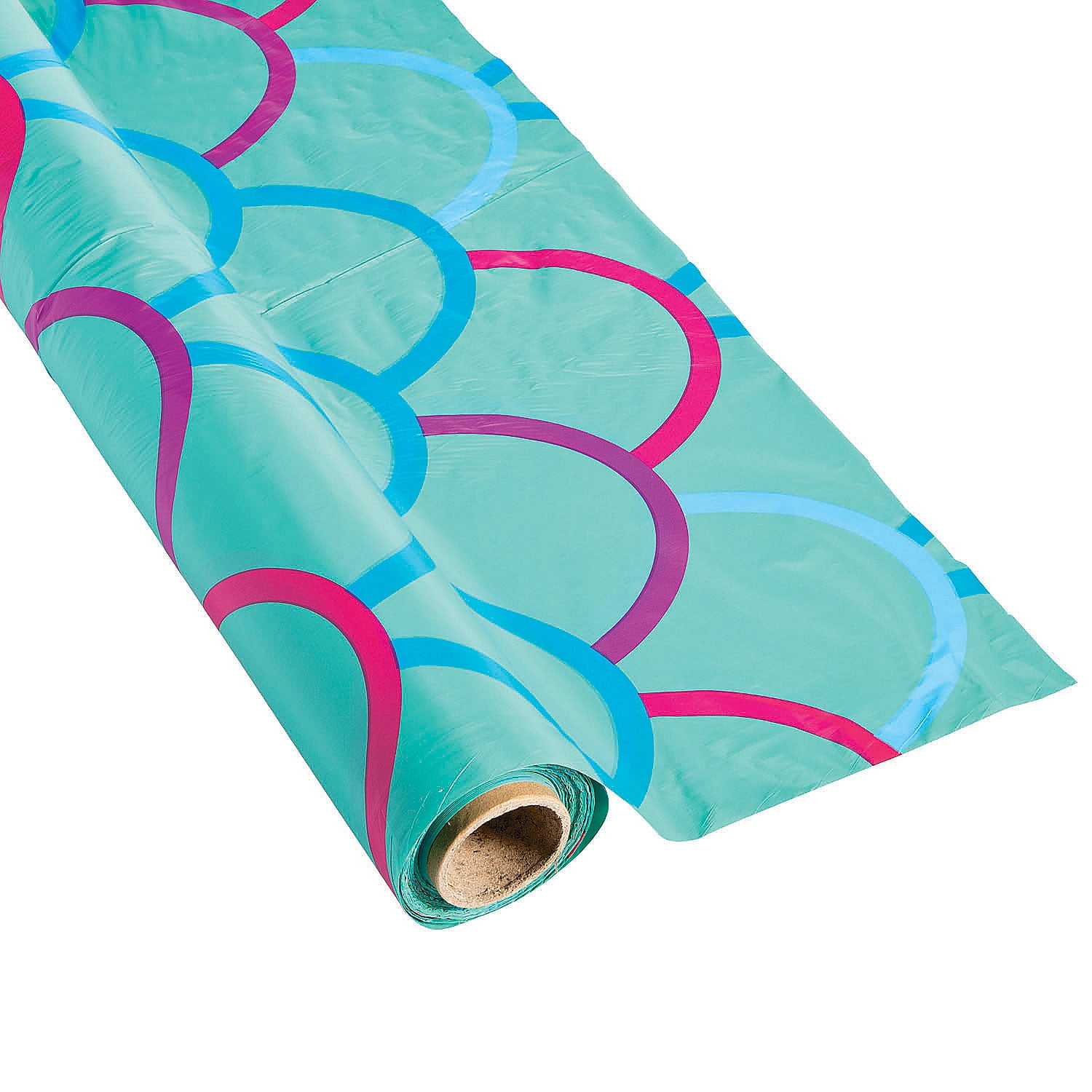 Mermaid Design Tablecloth Roll Party Supplies 1 Piece