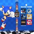 thumbnail image 5 of Accutime Sonic The Hedgehog Reloj inteligente Bluetooth para niños - Control remoto de cámara, juegos, podómetro, alarma - Con Sonic, Tails, Knuckles, 5 of 5