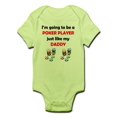 thumbnail image 1 of CafePress - Poker Player Like My Daddy Body Suit - Baby Light Bodysuit, 1 of 1