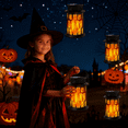 thumbnail image 5 of SZRSTH Solar Lights Outdoor, Flickering Flame Solar Lanterns for Garden Patio Yard Decorations, 5 of 10