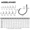 thumbnail image 2 of Giant Fishing Hooks, Iron Plate Hooks, Imported Sturgeon Hooks, Large Heavy-Duty Gangster Hooks, Thickened Deep-Sea Hooks, Snakehead Hooks, Grouper Hooks, for Sea Fishing & Boat Fishing, 2 of 7