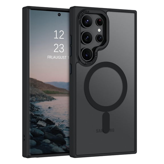 Funda de teléfono BENTOBEN para Samsung Galaxy S24 Ultra 6.8 negra