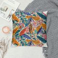 thumbnail image 2 of Autua Leaves Pattern Graphic Decorative Throw Pillow Cover for Home Couch Living Room Sofa Bed - 1PC 20x20in, 2 of 5
