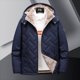 thumbnail image 4 of 2024 Parka cálida para hombre, chaqueta de invierno para hombre, gruesa, con capucha, impermeable, abrigo cálido, ropa de padre, abrigo informal para hombre, 4 of 4