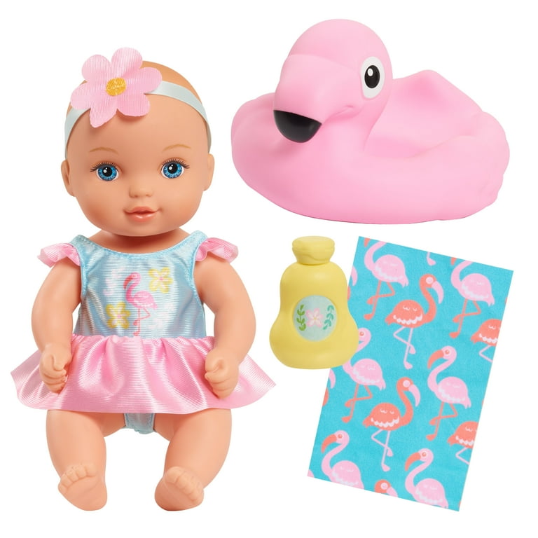 Free Shipping! Just Play WaterBabies Infant Doll Bathtime