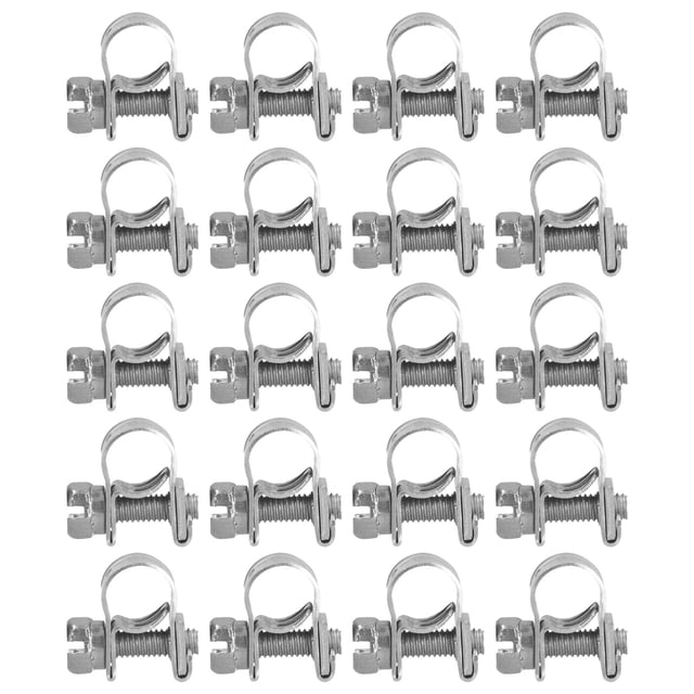 Mini abrazadera de acero inoxidable 304, resistente a la corrosión y óxido, abrazadera de manguera potente especial, 9-11mm VoborMX herramienta