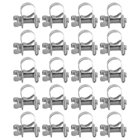 

Stainless Steel Mini Hose Clamp Corrosion Resistance Hose Clip No Rust Wear Resistant Durable For Pharmaceuticals For Automobiles For Petrochemicals