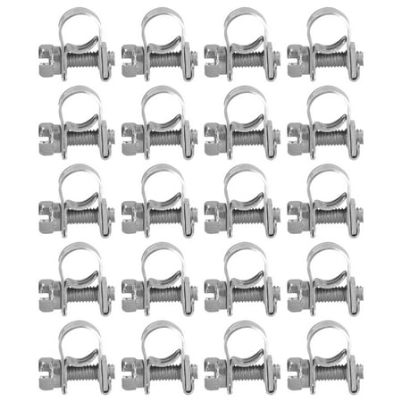 

304 Stainless Steel Mini Clamp No Rust Corrosion Resistance Special Powerful Hose Clamp9-11mm